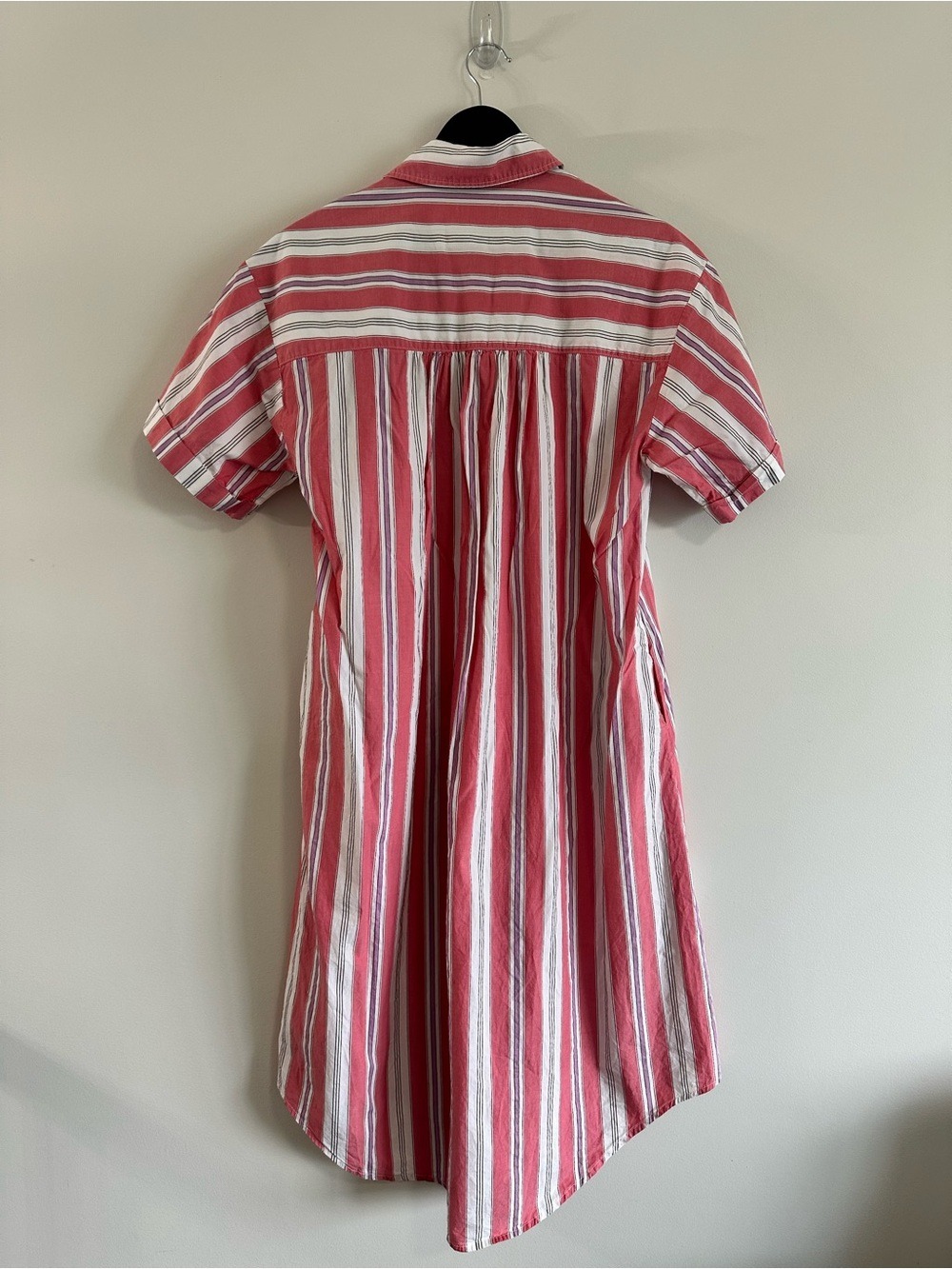 A Bronze Age Bruno Shirt Dress Size XS Watermelon Stripe - Picture 3 of 10